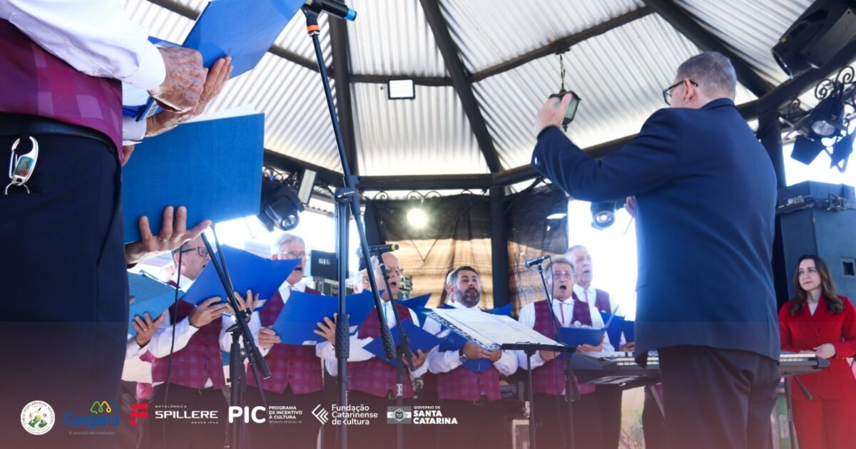 Coral Peregrinos da Montanha abre o sábado de festa em Nova Veneza com canto alpino 5 Coral Peregrinos da Montanha abre o sábado de festa em Nova Veneza com canto alpino