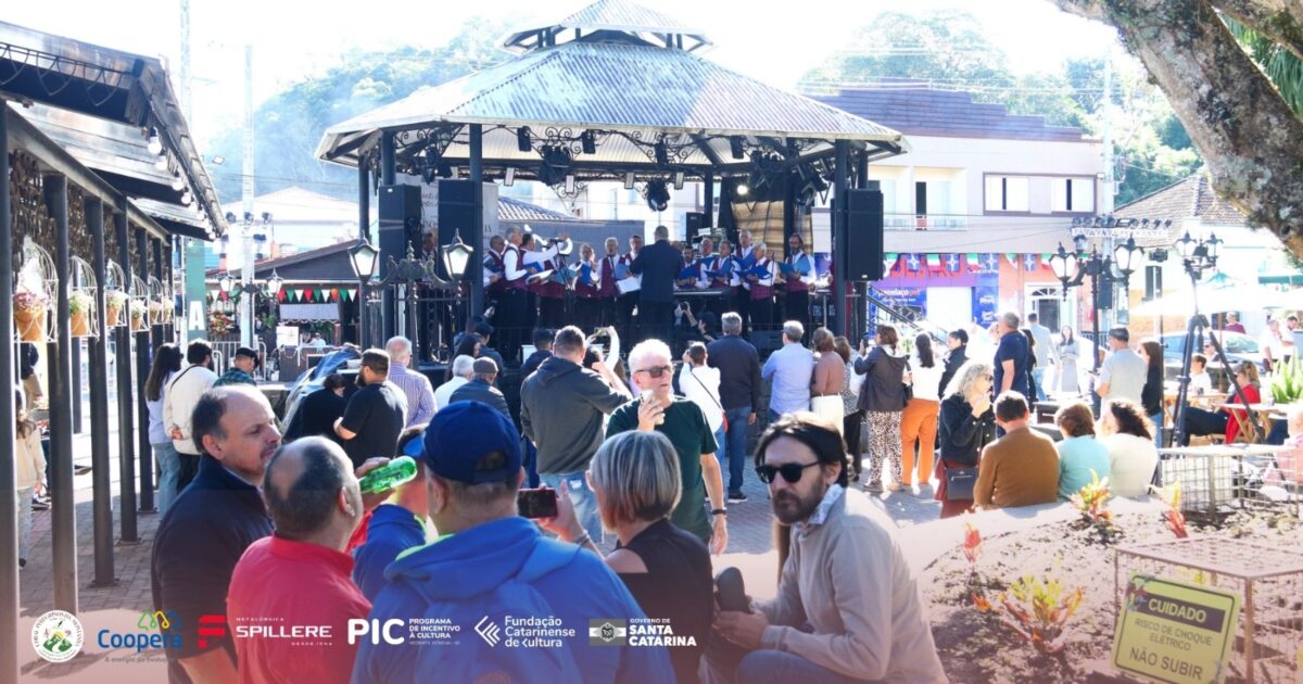 Coral Peregrinos da Montanha abre o sábado de festa em Nova Veneza com canto alpino 4 Coral Peregrinos da Montanha abre o sábado de festa em Nova Veneza com canto alpino