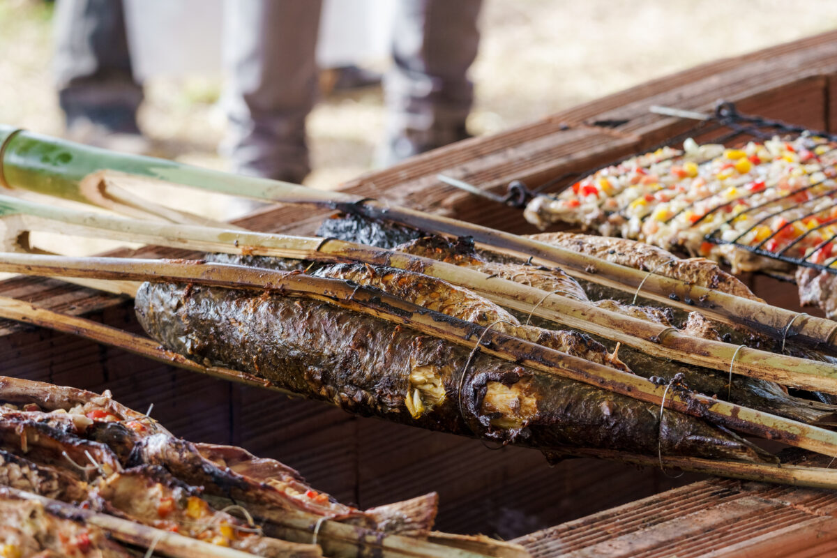 Tainha na taquara: tradição e sabores que serão encontrados na Festa da Tainha 1 Tainha na taquara: tradição e sabores que serão encontrados na Festa da Tainha