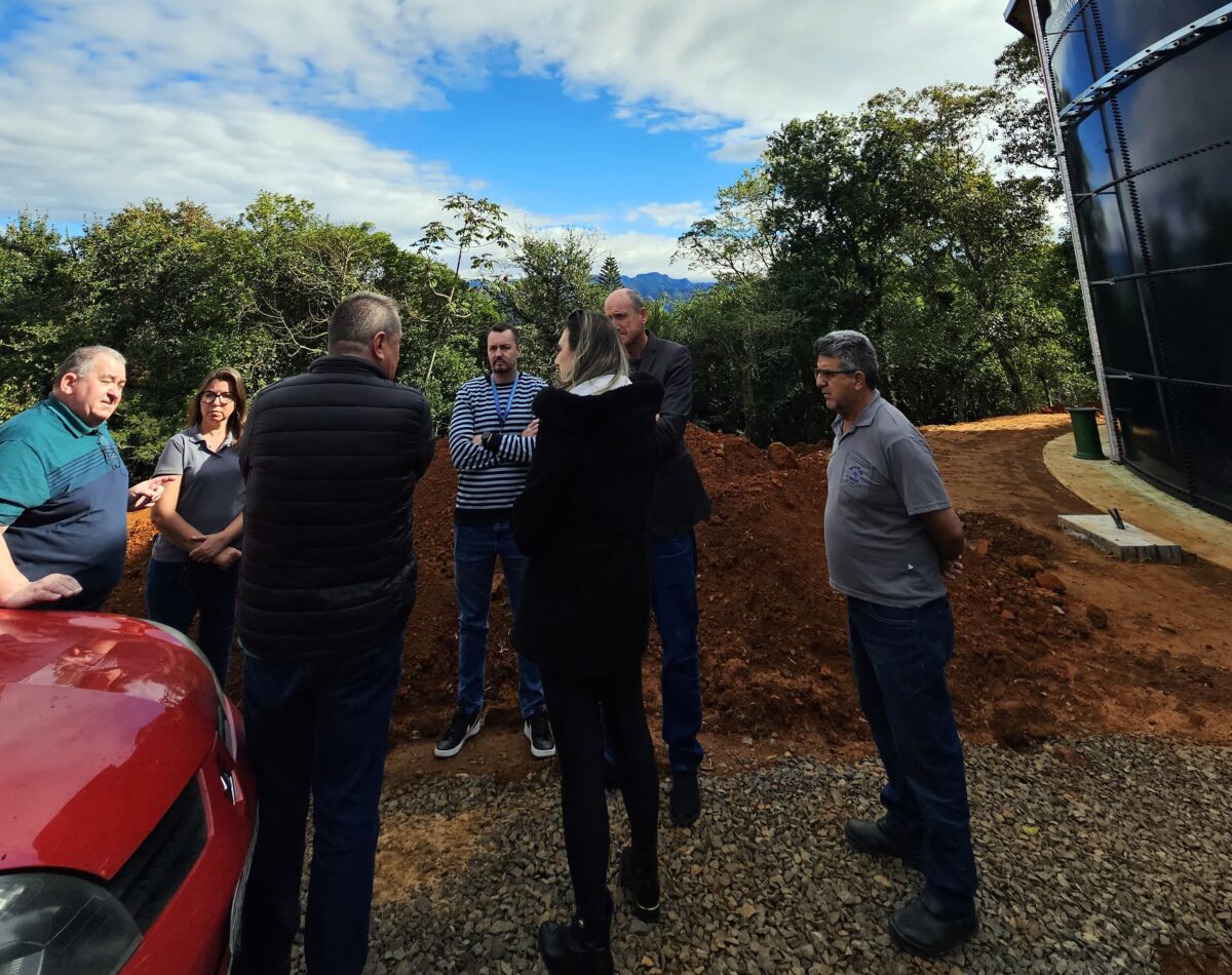 Obra para ativar novo reservatório começa em Nova Veneza e vai ajudar a resolver problemas de falta de água 1 Obra para ativar novo reservatório começa em Nova Veneza e vai ajudar a resolver problemas de falta de água