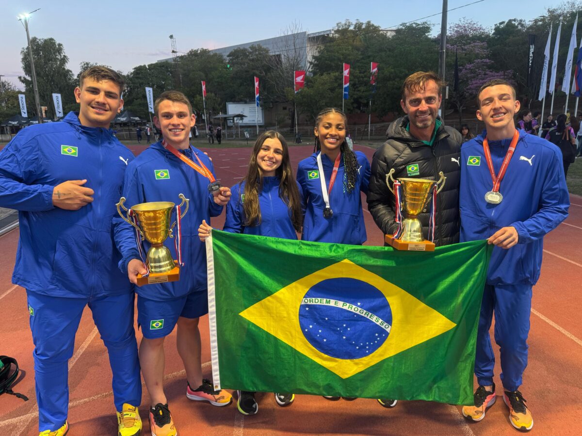 Atleta de Nova Veneza brilha no Ibero-Americano Sub-18 e conquista prata no lançamento de dardo 7 Atleta de Nova Veneza brilha no Ibero-Americano Sub-18 e conquista prata no lançamento de dardo