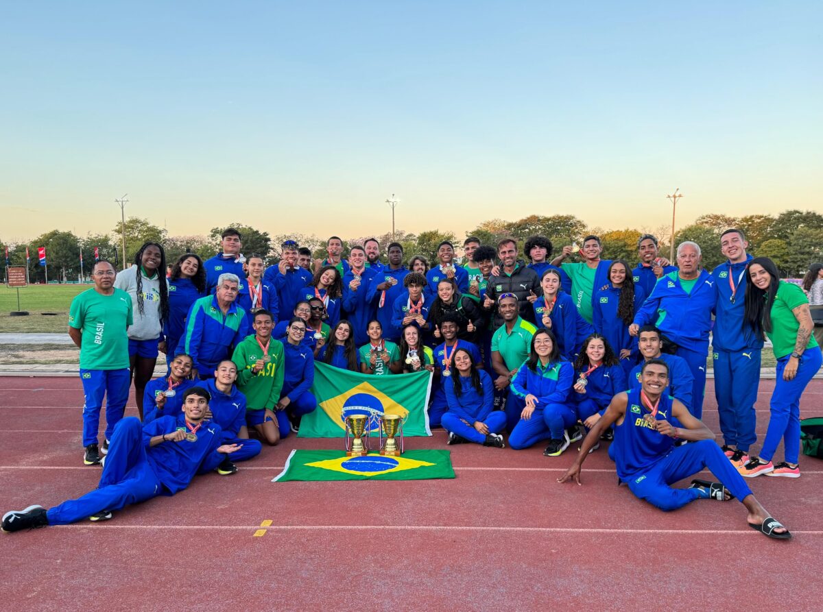 Atleta de Nova Veneza brilha no Ibero-Americano Sub-18 e conquista prata no lançamento de dardo 3 Atleta de Nova Veneza brilha no Ibero-Americano Sub-18 e conquista prata no lançamento de dardo