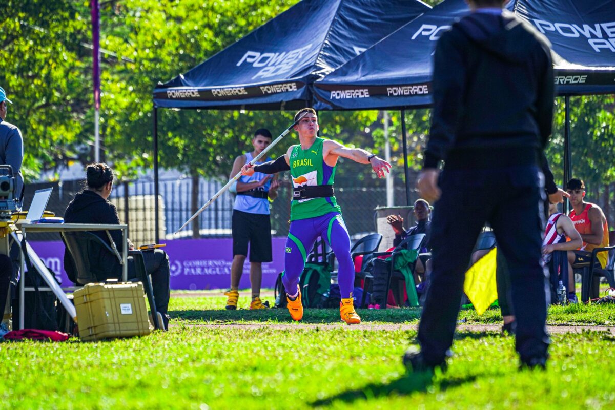 Atleta de Nova Veneza brilha no Ibero-Americano Sub-18 e conquista prata no lançamento de dardo 6 Atleta de Nova Veneza brilha no Ibero-Americano Sub-18 e conquista prata no lançamento de dardo