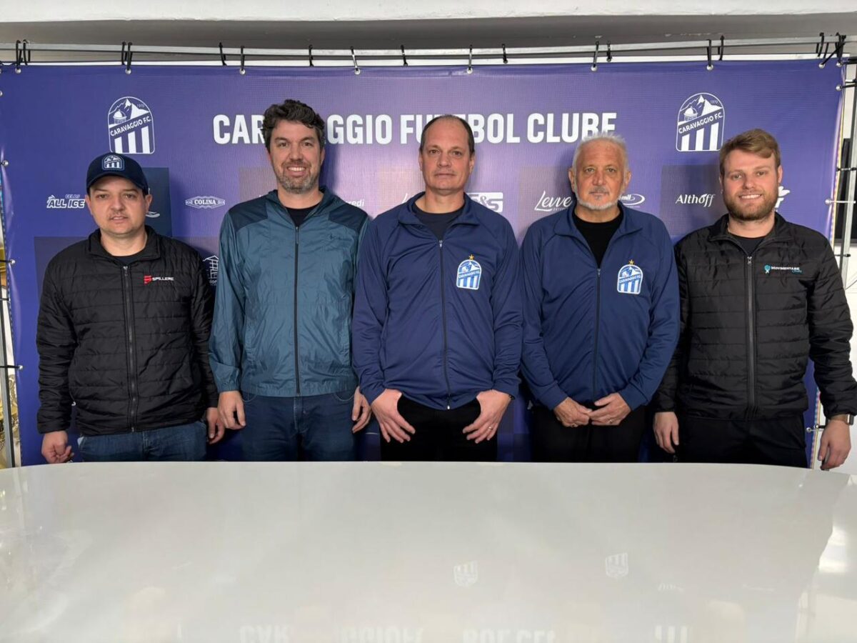 Valmir Israel comandará o Caravaggio na Copa Santa Catarina
