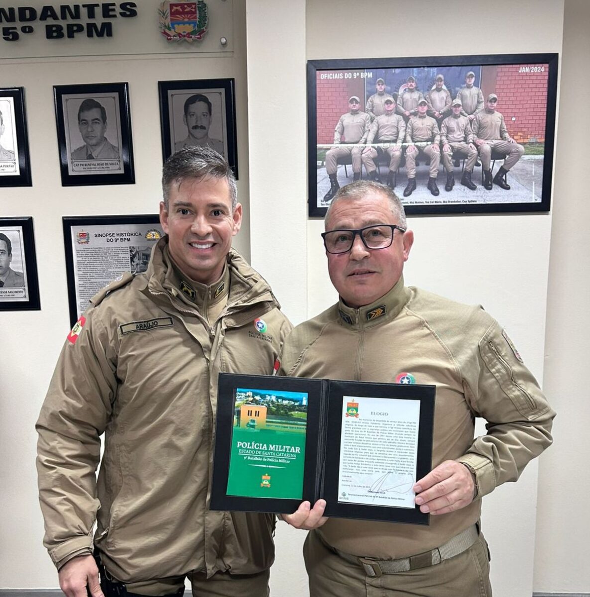 Sargento Aristeu Felisberto encerra carreira na Polícia Militar de Nova Veneza 1 Sargento Aristeu Felisberto encerra carreira na Polícia Militar de Nova Veneza