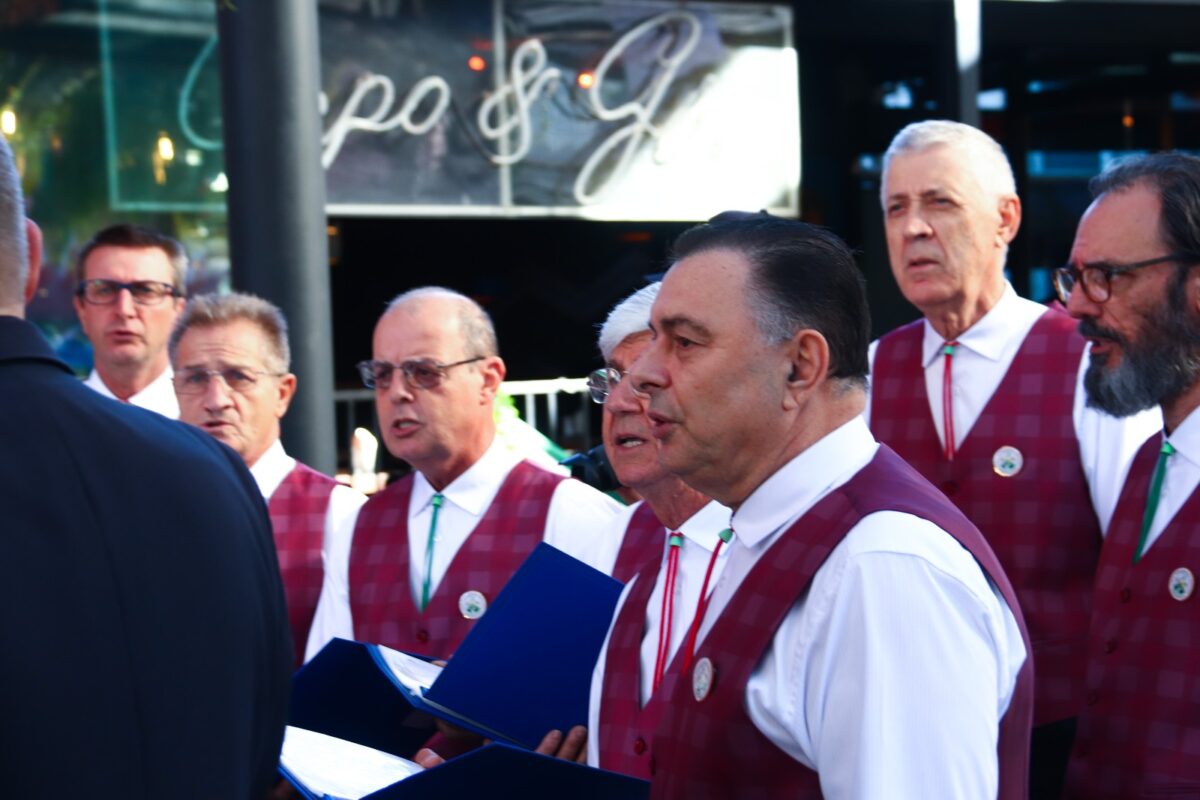 Coral Peregrinos da Montanha celebra 47 anos de história e tradição em Nova Veneza 3 Coral Peregrinos da Montanha celebra 47 anos de história e tradição em Nova Veneza