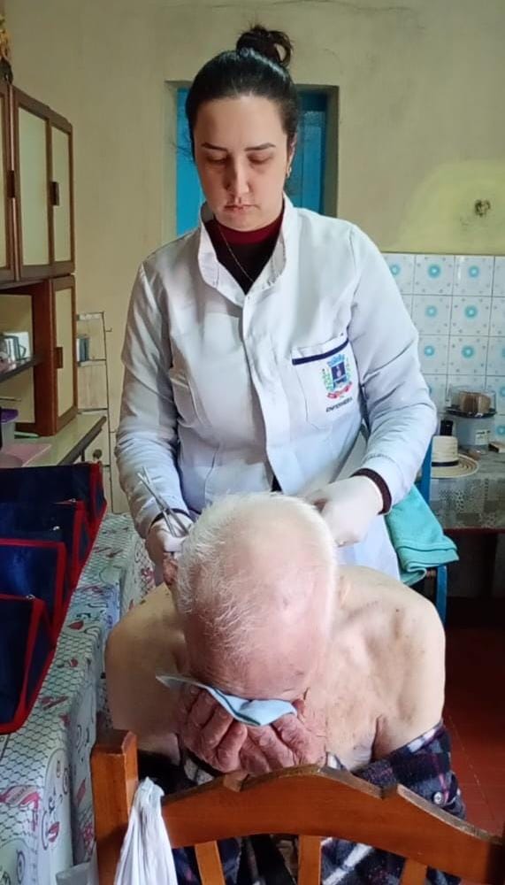 Em Nova Veneza “Saúde em Casa” amplia atenção a pacientes acamados e domiciliados 2 Em Nova Veneza “Saúde em Casa” amplia atenção a pacientes acamados e domiciliados