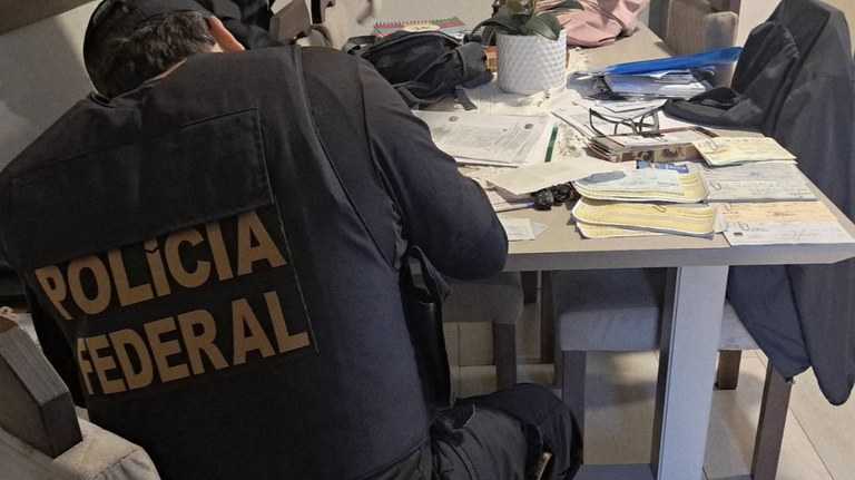 PF deflagra operação contra fraudes bancárias e realiza buscas em Nova Veneza 1 PF deflagra operação contra fraudes bancárias e realiza buscas em Nova Veneza