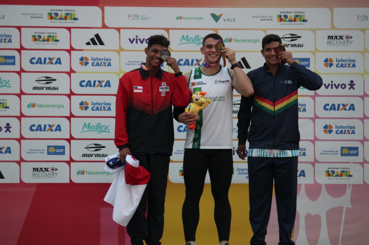 Atleta de Nova Veneza conquista título nos Jogos da Juventude em Brasília e estabelece novo recorde brasileiro 3 Atleta de Nova Veneza conquista título nos Jogos da Juventude em Brasília e estabelece novo recorde brasileiro
