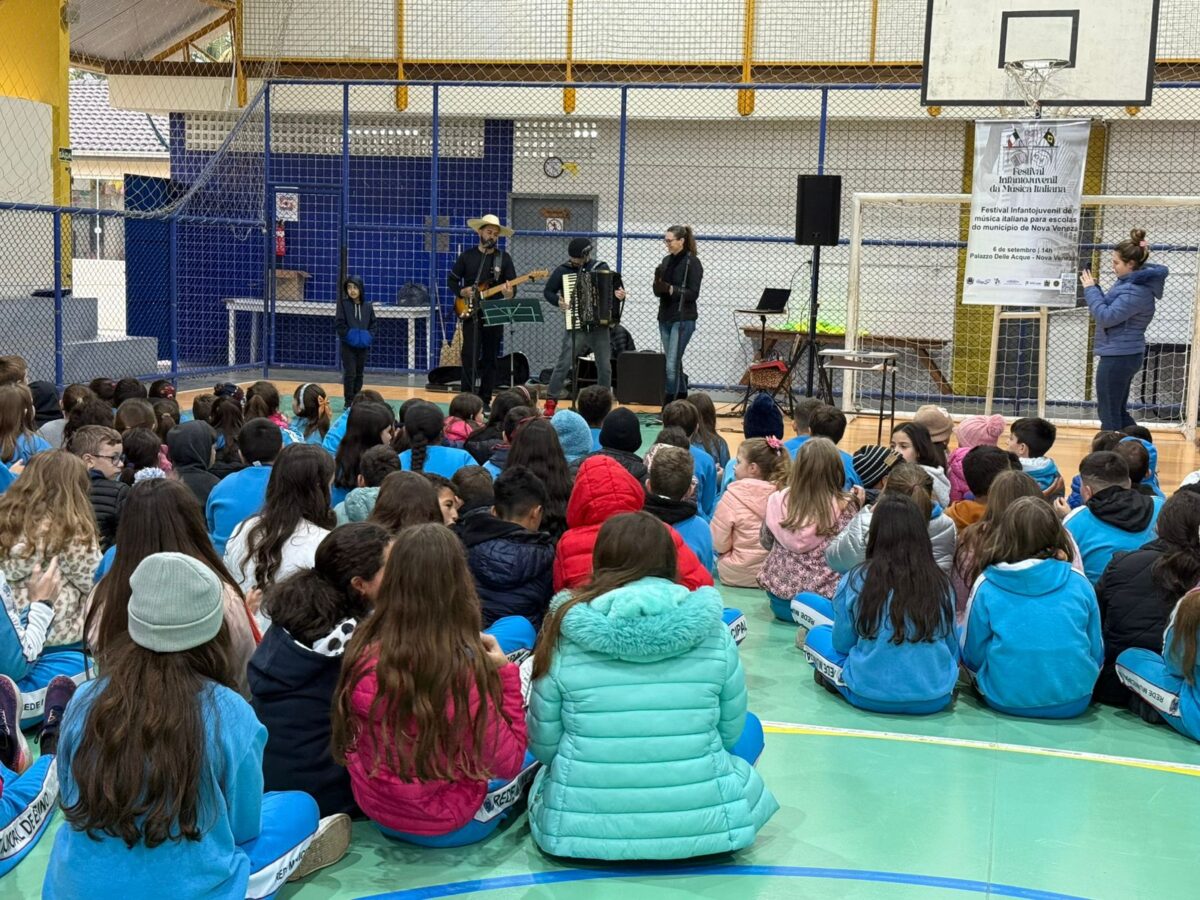 Nova Veneza promove festival infanto juvenil de música italiana no próximo sábado 2 Nova Veneza promove festival infanto juvenil de música italiana no próximo sábado