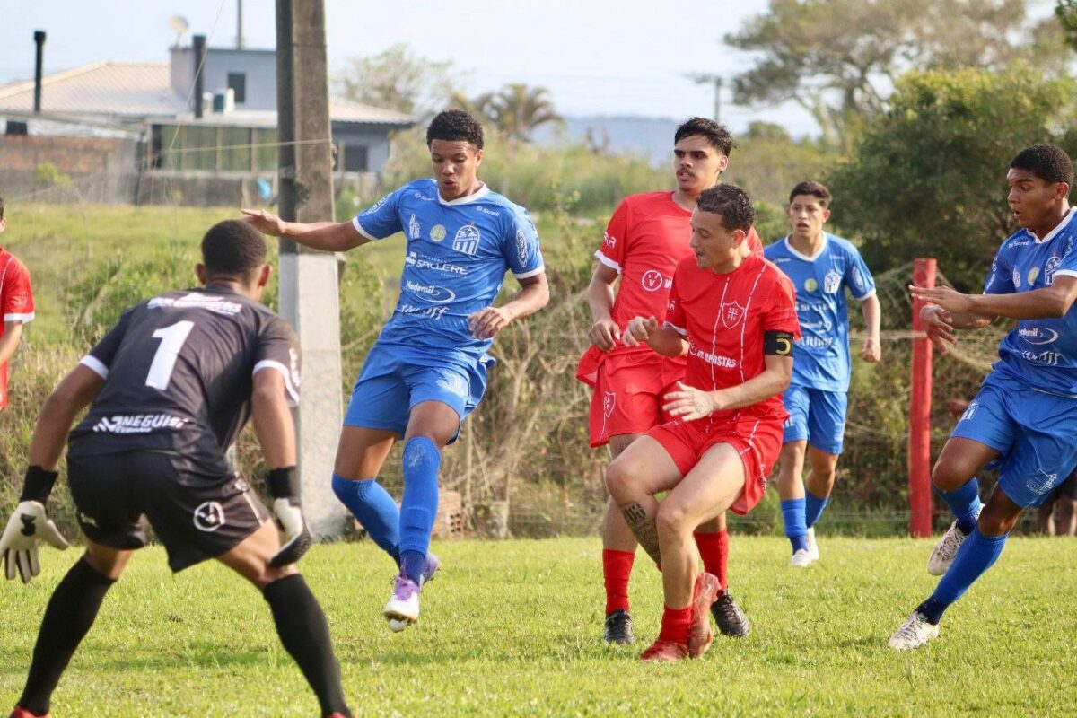 Caravaggio goleia o Vera Cruz pela Copa Santa Catarina Sub-20