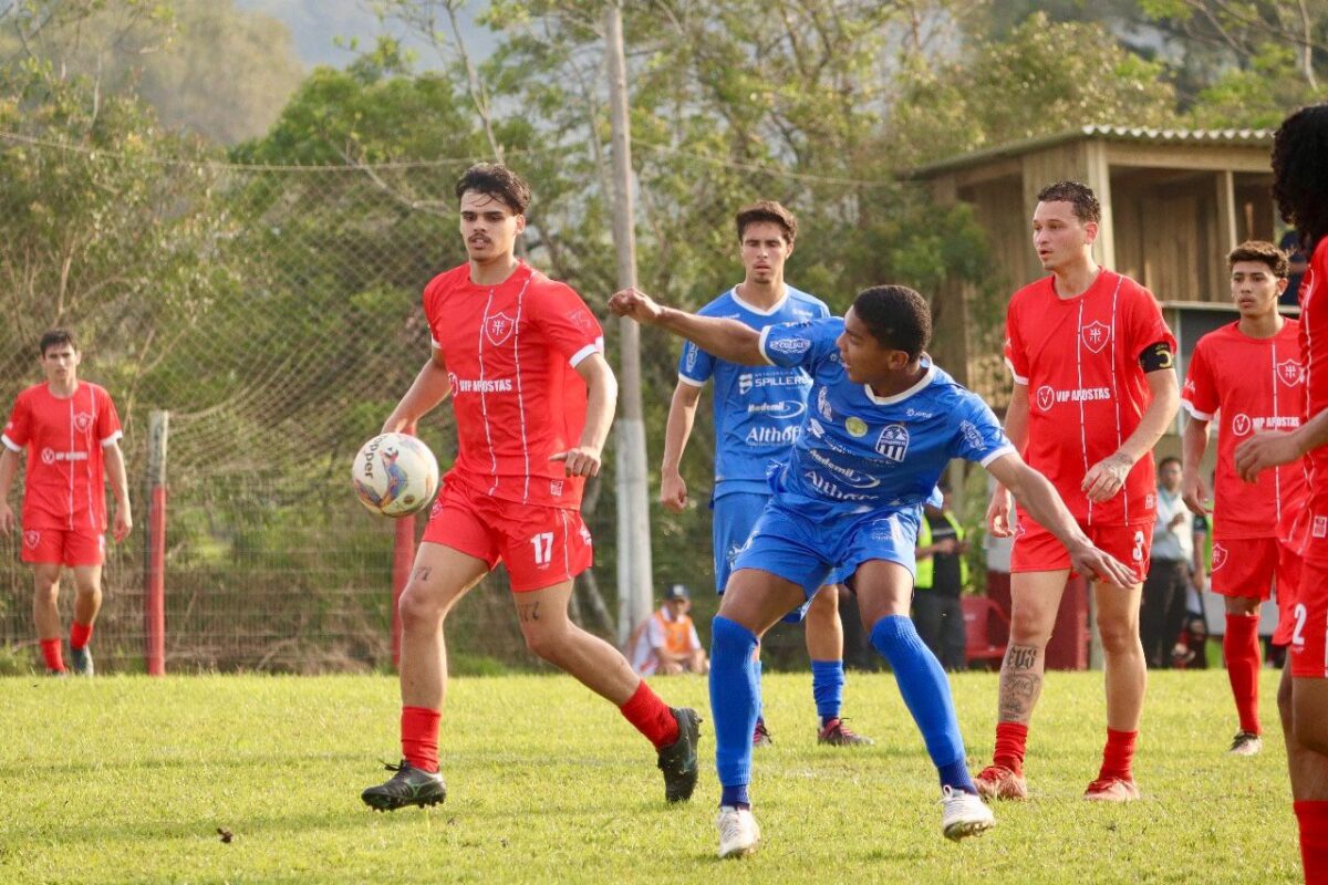 Caravaggio goleia o Vera Cruz pela Copa Santa Catarina Sub-20