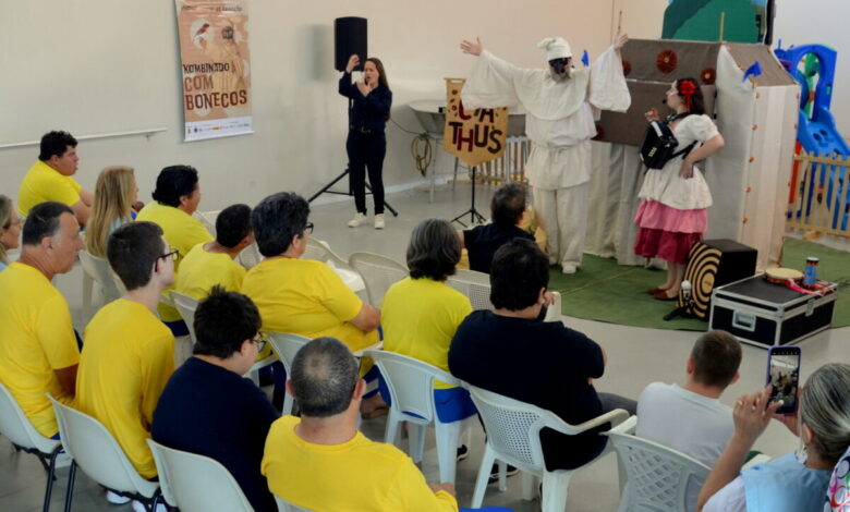 Espetáculo "Pulcinella no canto da cidade" se apresenta em São Bento Baixo, em Nova Veneza, neste sábado 26 Espetáculo "Pulcinella no canto da cidade" se apresenta em São Bento Baixo, em Nova Veneza, neste sábado