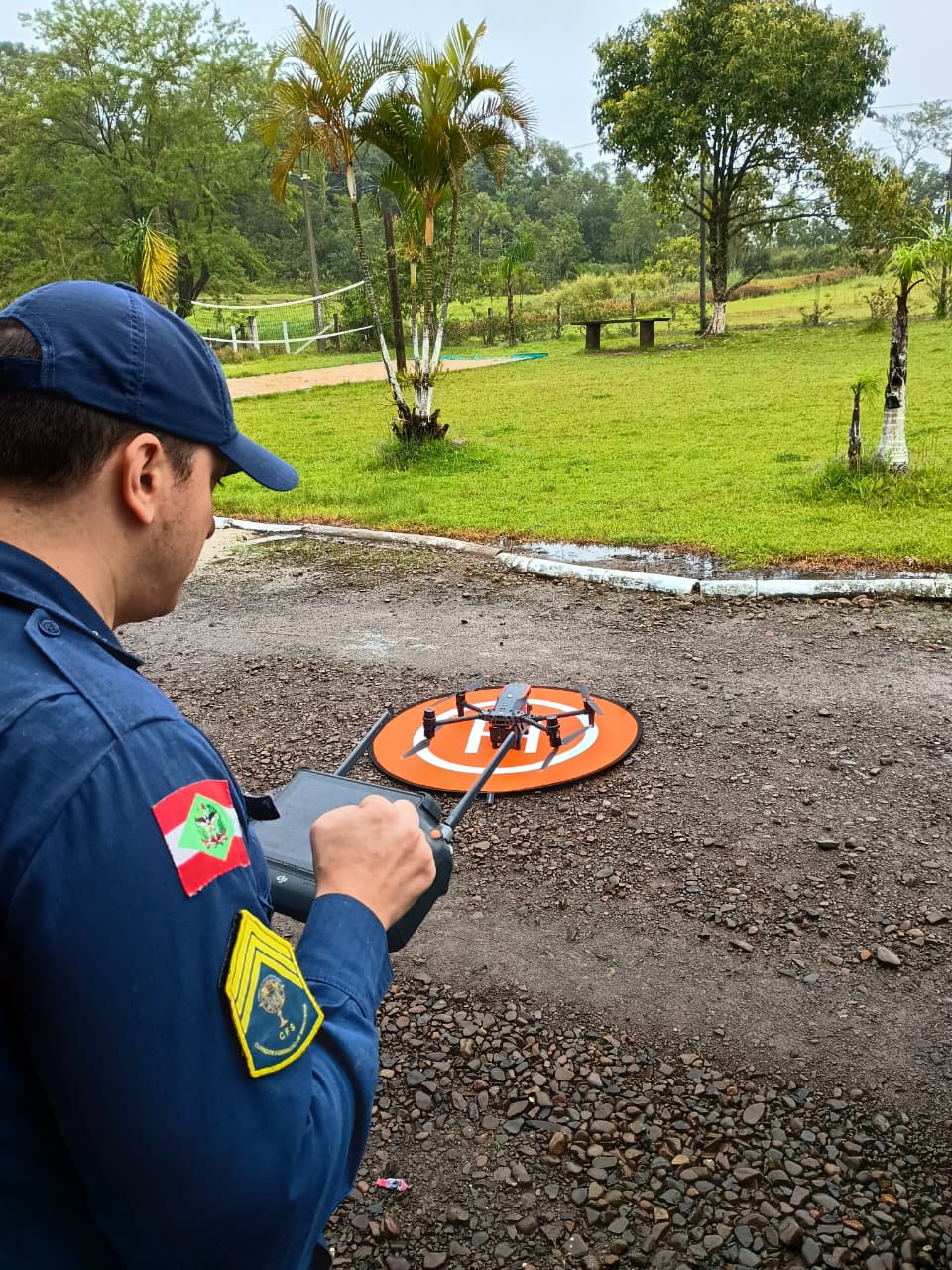 Bombeiros buscam por homem desaparecido próximo à barragem do Rio São Bento 2 Bombeiros buscam por homem desaparecido próximo à barragem do Rio São Bento