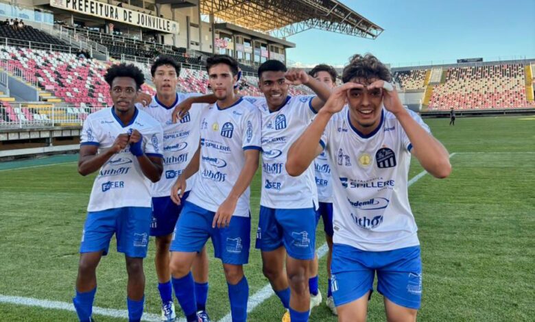 Caravaggio abre vantagem na semifinal da Copa SC Sub-20