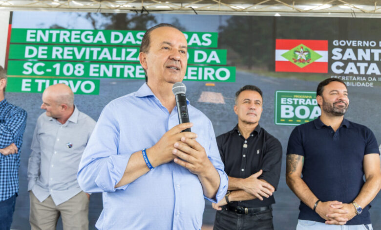 Jorginho Mello lidera disputa para governador em Santa Catarina, aponta Futura