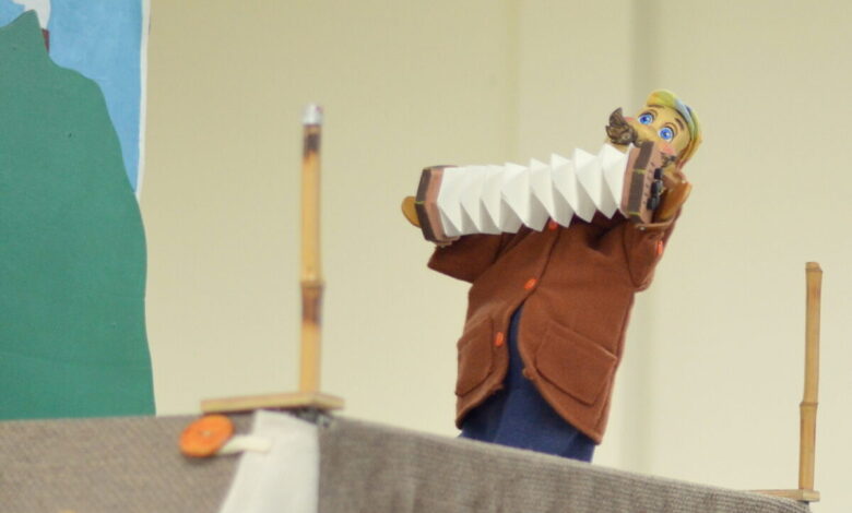 "Pulcinella no canto da cidade" realiza a última apresentação da circulação em Nova Veneza