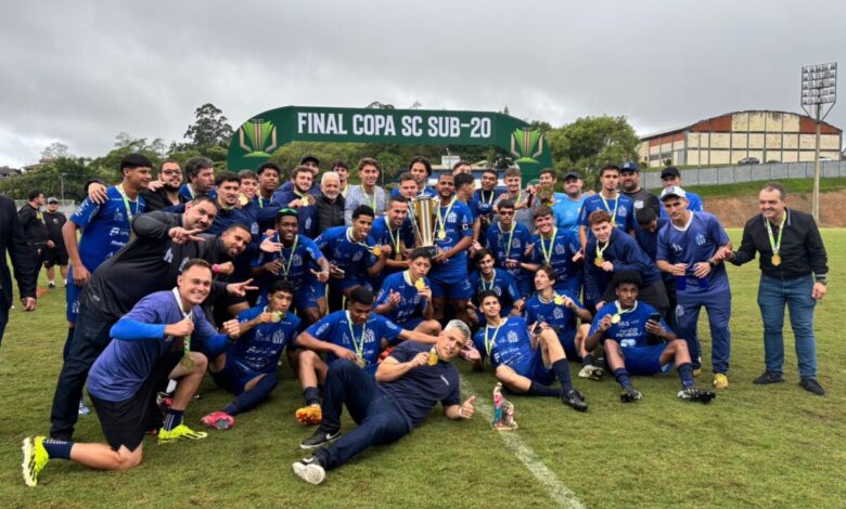 Caravaggio é campeão da Copa SC Sub-20