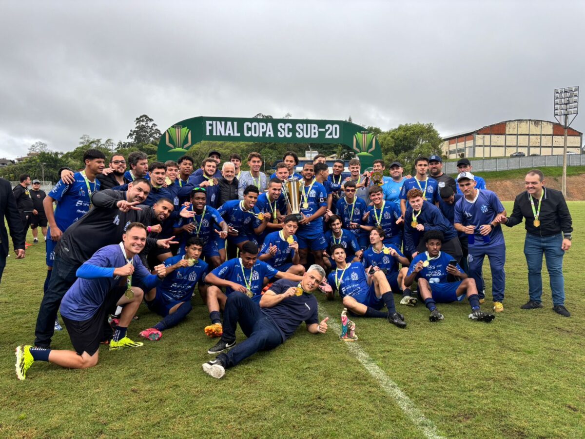 Caravaggio é campeão da Copa SC Sub-20 1 Caravaggio é campeão da Copa SC Sub-20