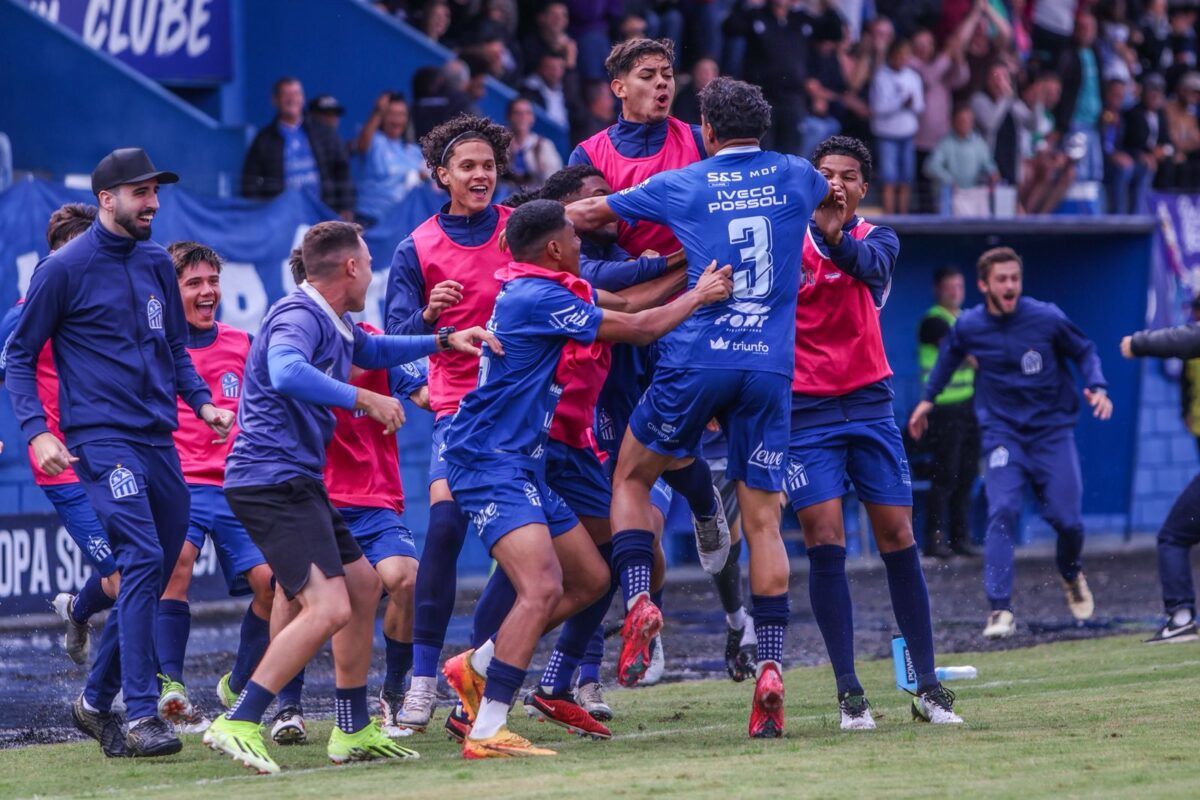 Caravaggio é campeão da Copa SC Sub-20