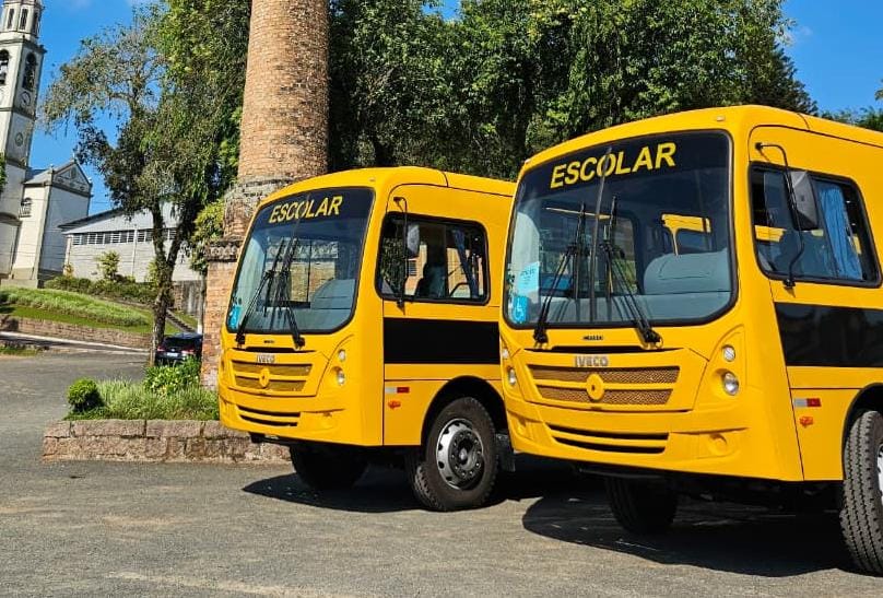 Ônibus escolares: Nova Veneza amplia segurança e conforto de alunos com aquisição de novos veículos