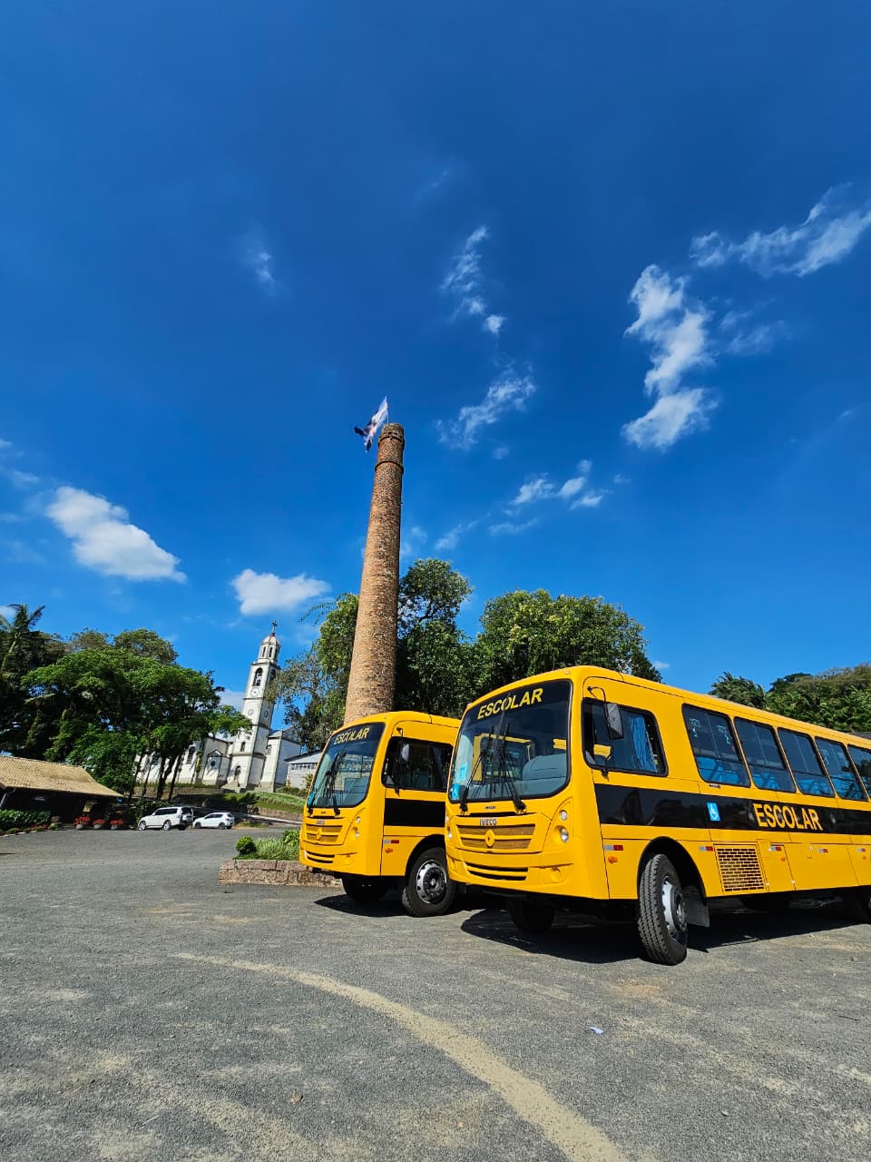 Ônibus escolares: Nova Veneza amplia segurança e conforto de alunos com aquisição de novos veículos
