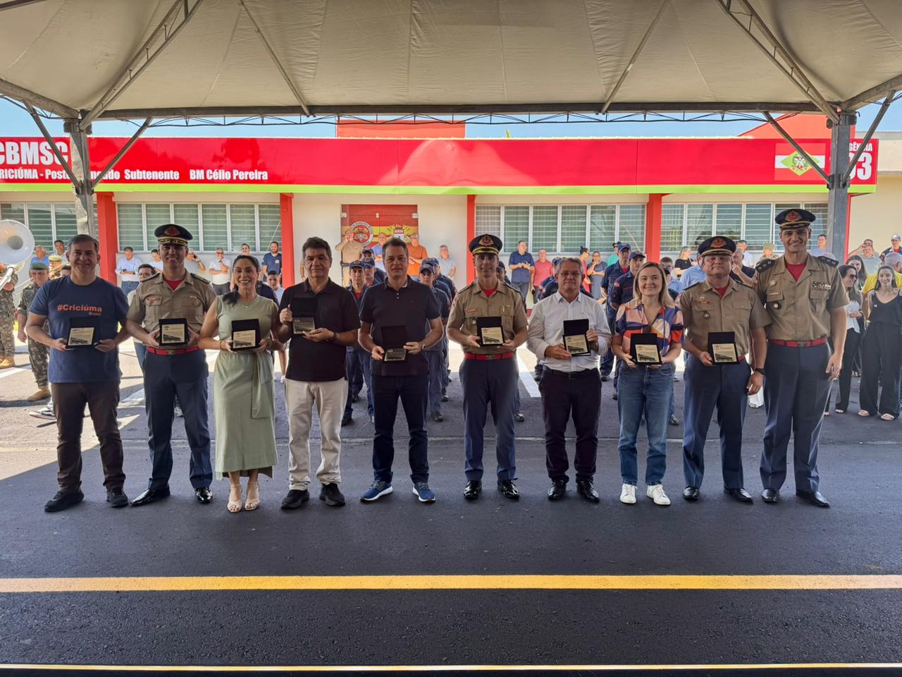Corpo de Bombeiros Militar inaugura Posto Avançado no Rio Maina