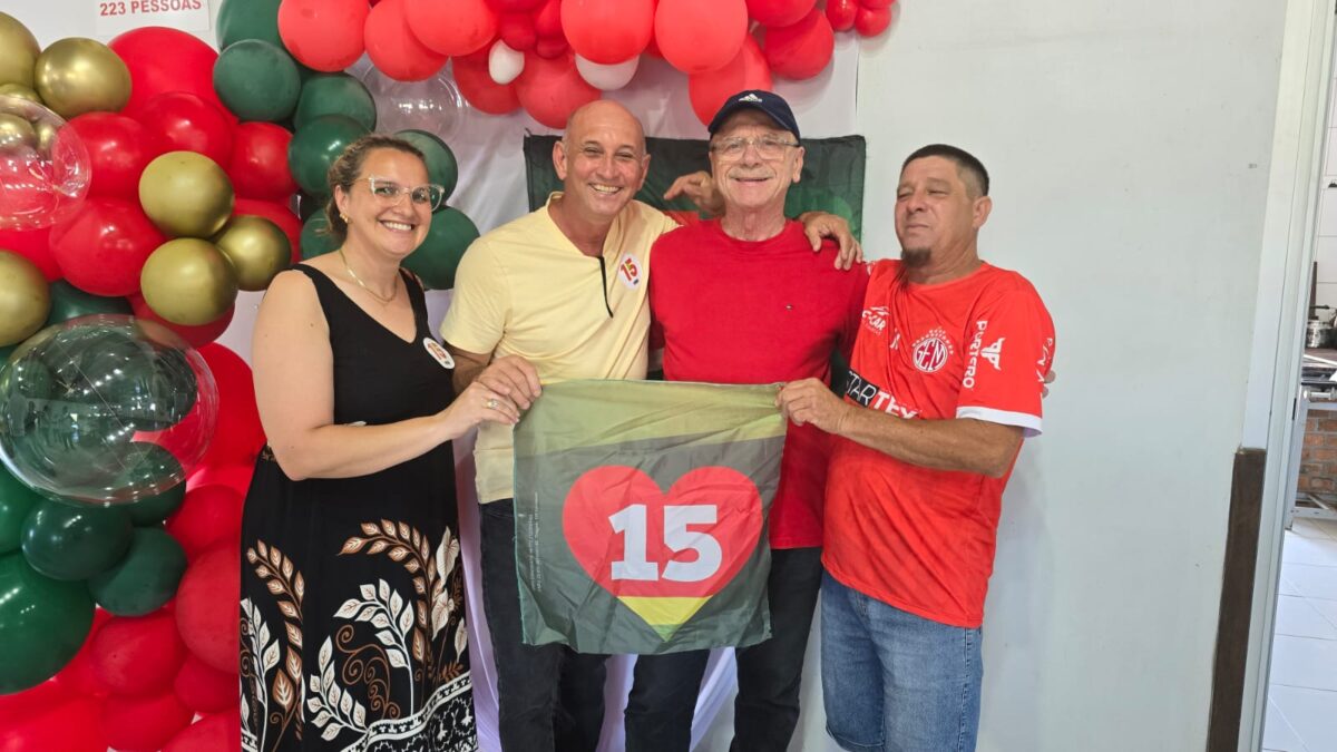 MDB de Nova Veneza reúne lideranças em confraternização no CTG Fronteira da Serra