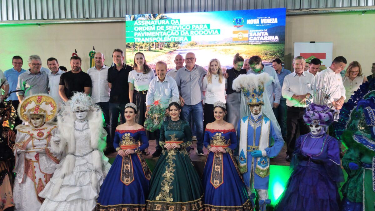 Transpolenteira finalmente sai do papel em Nova Veneza 1 Transpolenteira finalmente sai do papel em Nova Veneza