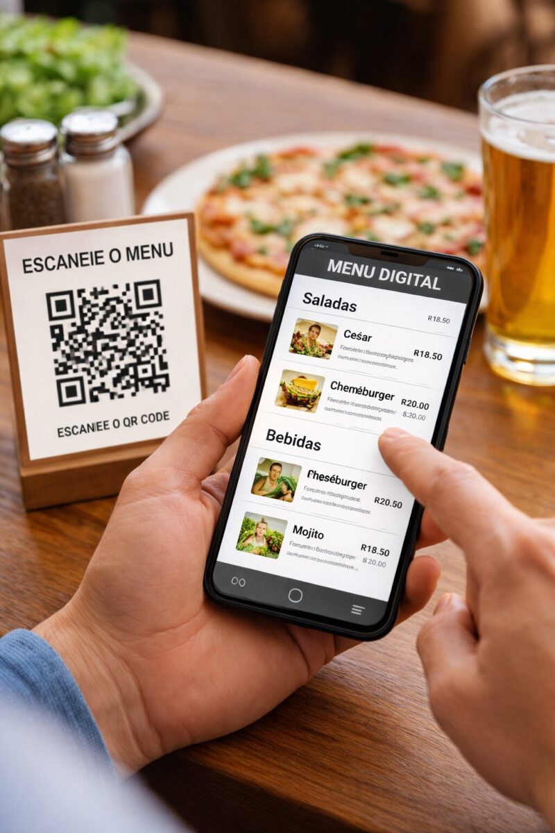 Santa Catarina proíbe uso exclusivo de cardápio digital 1 Santa Catarina proíbe uso exclusivo de cardápio digital