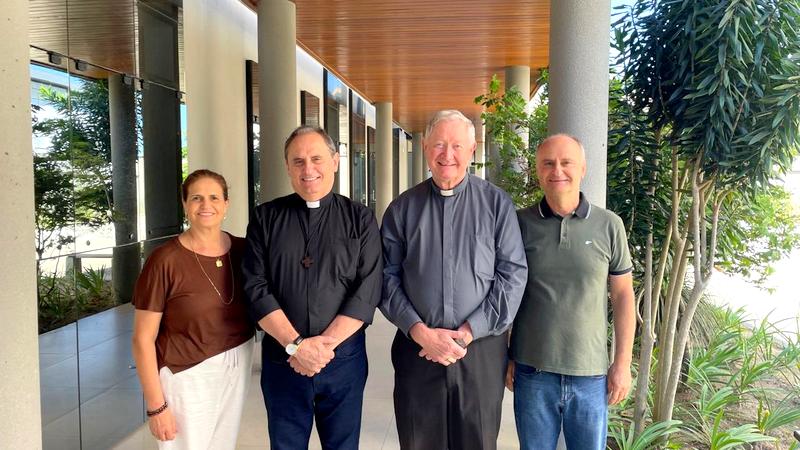 Diocese de Criciúma recebe a primeira visita do Monsenhor Milton Zonta