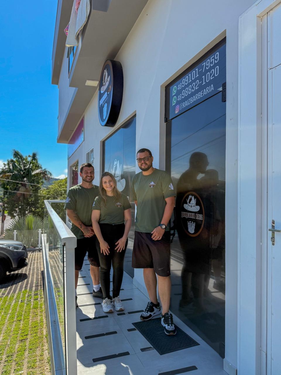 Barbearia Raiz completa oito anos em Nova Veneza e passa a atender em novo endereço