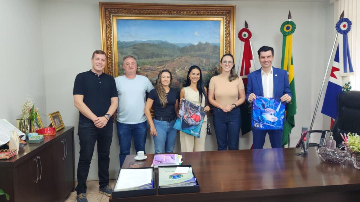 Em Nova Veneza, prefeita e delegado-geral da Polícia Civil tratam de nova delegacia