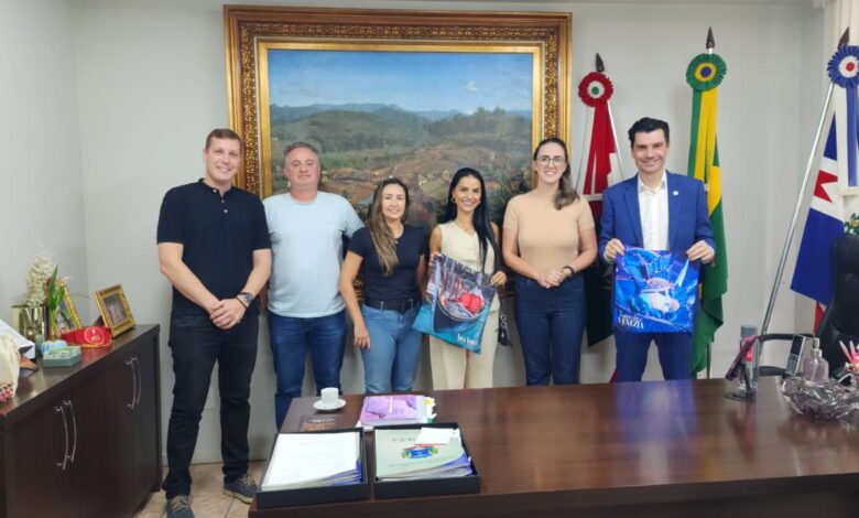 Em Nova Veneza, prefeita e delegado-geral da Polícia Civil tratam de nova delegacia