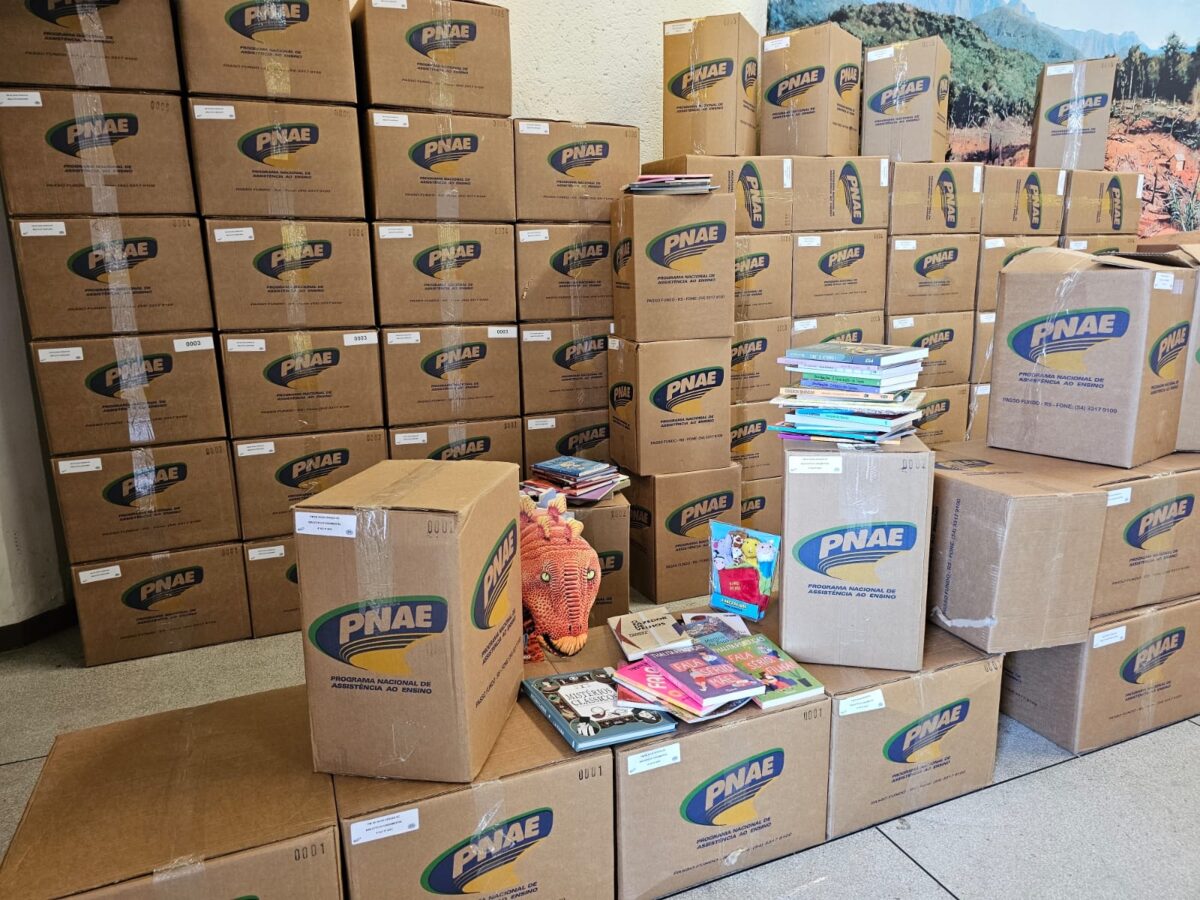 Nova Veneza investe mais de R$ 314 mil na maior aquisição de livros da história da rede municipal