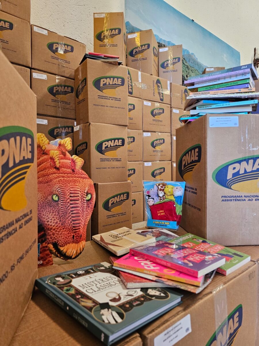 Nova Veneza investe mais de R$ 314 mil na maior aquisição de livros da história da rede municipal