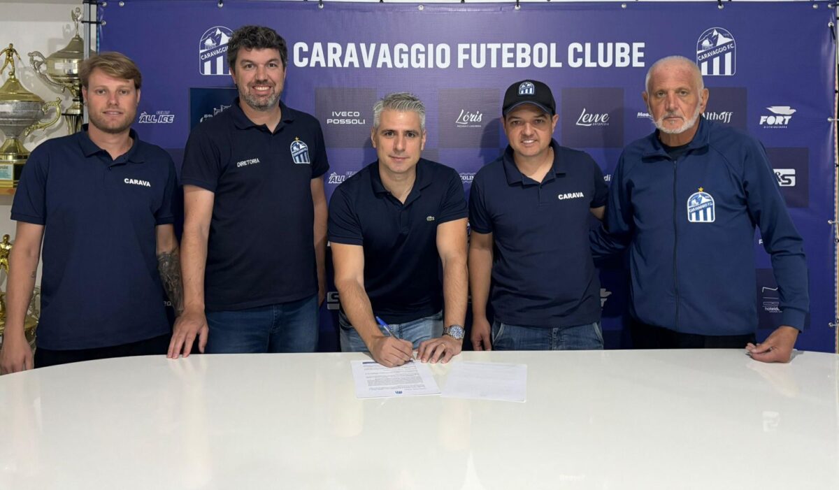 Gabriel Carvalho é o novo técnico do Caravaggio