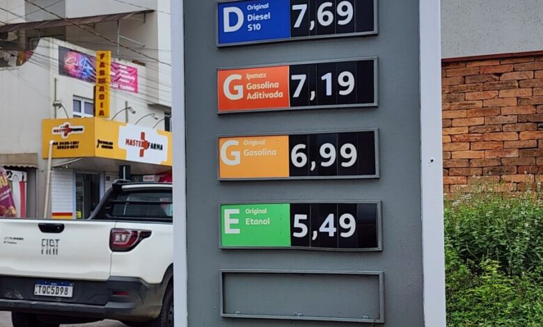 Alta nos combustíveis já impacta Nova Veneza