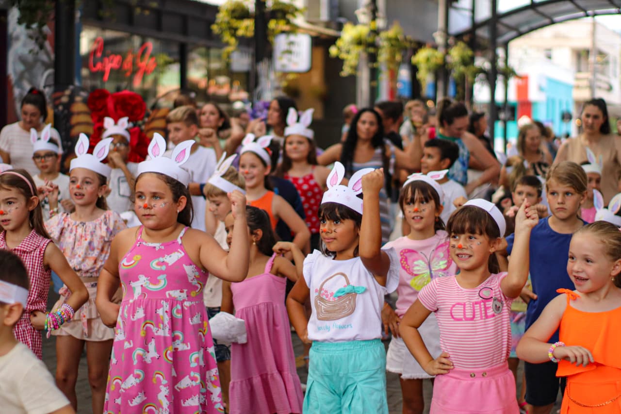 Programação de Páscoa inicia com tarde de diversão em Nova Veneza 1 Programação de Páscoa inicia com tarde de diversão em Nova Veneza