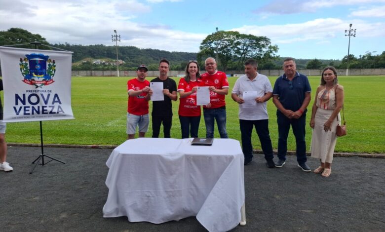 Nova Veneza investe mais de R$ 1 milhão em melhorias no Complexo Esportivo Antônio Amboni 7 Nova Veneza investe mais de R$ 1 milhão em melhorias no Complexo Esportivo Antônio Amboni