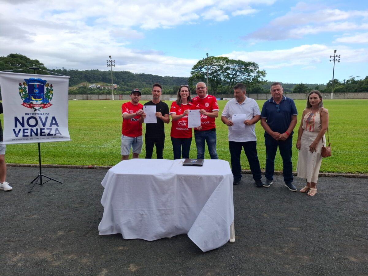 Nova Veneza investe mais de R$ 1 milhão em melhorias no Complexo Esportivo Antônio Amboni 1 Nova Veneza investe mais de R$ 1 milhão em melhorias no Complexo Esportivo Antônio Amboni