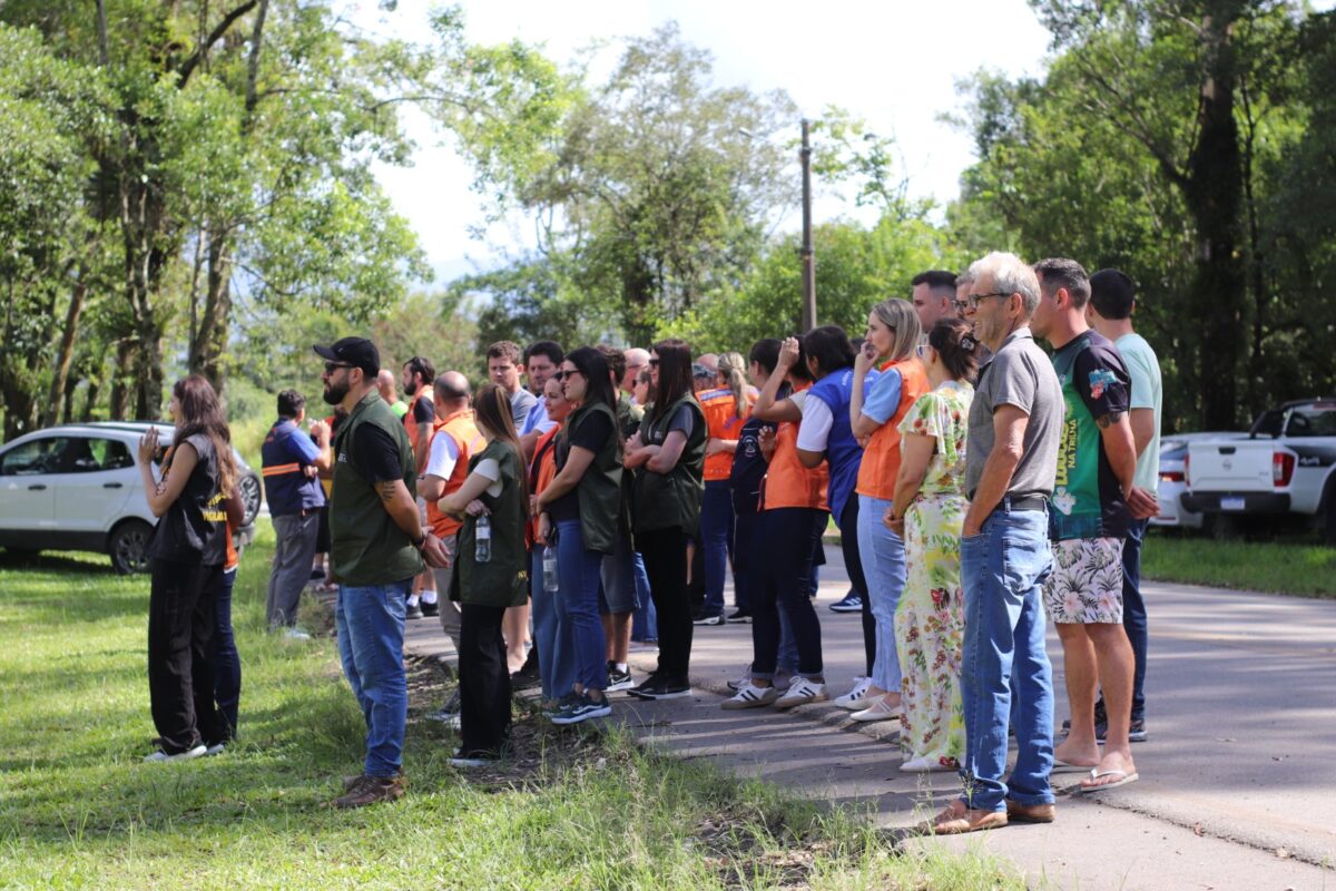 Simulado de Gestão de Desastres mobiliza comunidade e promove orientações em Nova Veneza 5 Simulado de Gestão de Desastres mobiliza comunidade e promove orientações em Nova Veneza