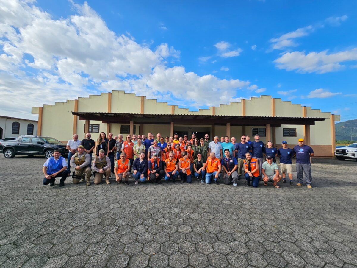 Simulado de Gestão de Desastres mobiliza comunidade e promove orientações em Nova Veneza 4 Simulado de Gestão de Desastres mobiliza comunidade e promove orientações em Nova Veneza