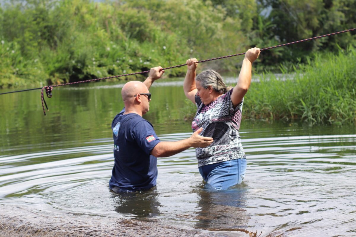 Simulado de Gestão de Desastres mobiliza comunidade e promove orientações em Nova Veneza 1 Simulado de Gestão de Desastres mobiliza comunidade e promove orientações em Nova Veneza