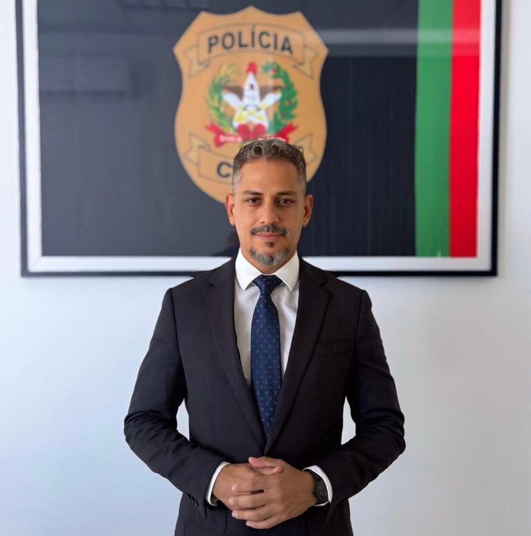 Delegado Marcelo Sampaio Nogueira é nomeado Delegado-Geral da Polícia Civil de Santa Catarina 1 Delegado Marcelo Sampaio Nogueira é nomeado Delegado-Geral da Polícia Civil de Santa Catarina