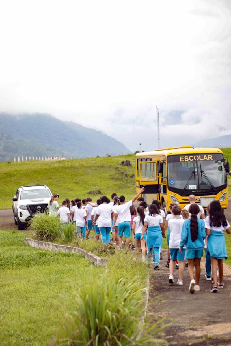 Visita à Barragem do Rio São Bento reforça educação ambiental para alunos de Nova Veneza 3 Visita à Barragem do Rio São Bento reforça educação ambiental para alunos de Nova Veneza