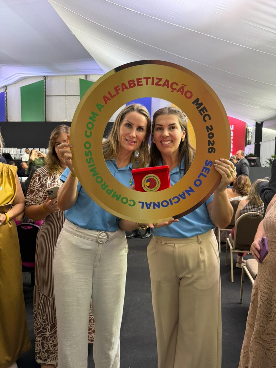 Educação de Nova Veneza ganha reconhecimento nacional pelo índice de alfabetização