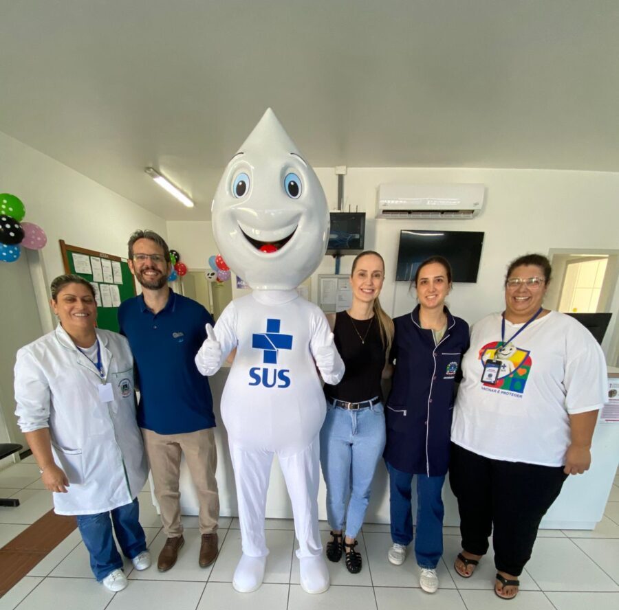 Dia D de vacinação contra a gripe aplica cerca de 360 doses em Nova Veneza 1 Dia D de vacinação contra a gripe aplica cerca de 360 doses em Nova Veneza