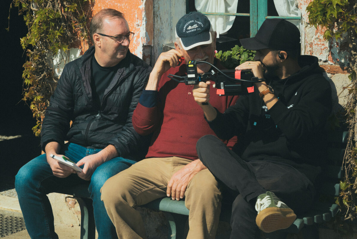 Sanciro Ghislandi vai à Itália para participar das gravações do documentário “Rumo ao Porto”