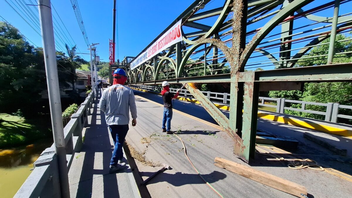 Ponte Dei Morosi é retirada antes do previsto e revitalização avança em Nova Veneza